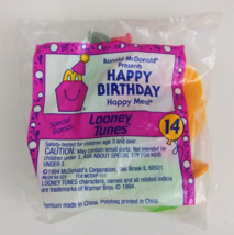 New 1994 Ronald McDonald Presents Happy Birthday #14 Looney Tunes Sealed - £3.86 GBP