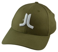 WeSC ICON Superlative Conspiracy Olive Green OSFM Flex Fit Skater Hat  - £18.66 GBP