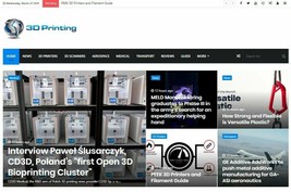 Automated 3D Printing News Wordpress Website - Turnkey Autopilot Site - £18.35 GBP