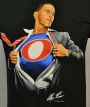 ALEX ROSS PRESIDENT BARACK OBAMA Men&#39;s XL Graphic Tee 2008 NEW OLD STOCK - $14.96