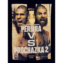 UFC 303 Pereira vs Prochazka 2 Fight Tee Black Large NWOT 2024 Event Shirt - $29.99