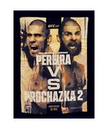 UFC 303 Pereira vs Prochazka 2 Fight Tee Black Large NWOT 2024 Event Shirt - $29.99