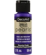 Deco Art Pearls Paint 2oz Dioxazine Purple - $41.81 CAD