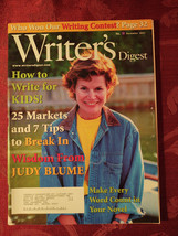 WRITERS DIGEST Magazine November 2001 Judy Blume Writing for Children Nancy Lamb - £11.40 GBP