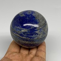 1.09 lbs, 2.7&quot; (68mm), Lapis Lazuli Sphere Ball Gemstone @Afghanistan, B... - £127.90 GBP