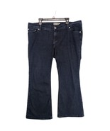 Torrid Luxe Slim Boot Super Stretch Dark Denim Jeans, Women&#39;s 18 Short W... - $28.00