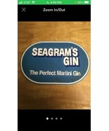 Seagram&#39;s Gin Rubber Bar Mat 11&quot; X 17.5&quot; ***FREE SHIPPING*** - £22.86 GBP