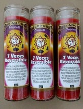 7 VECES REVERSIBLE VELADORAS / 7 TIMES REVERSIBLE CANDLES - 6 VELADORAS/... - $43.53