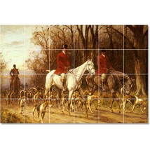 George Wright Horses Painting Ceramic Tile Mural BTZ23255 - £187.95 GBP+