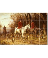 George Wright Horses Painting Ceramic Tile Mural BTZ23255 - $240.00+