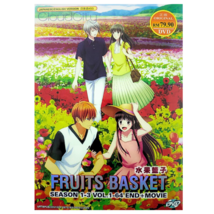 Fruits Basket Season 1-3 Complete Collection DVD Anime English Dub - £26.73 GBP