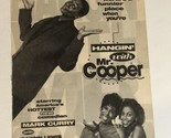Hangin With Mr Cooper Tv Series Print Ad Vintage Mark Curry TPA1 - $5.93