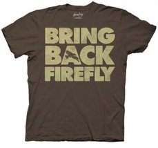 Firefly TV Series / Serenity BRING BACK FIREFLY Phrase T-Shirt NEW UNWORN - $19.99