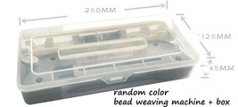 Adjustable Scaling Efficient Plastic Beaded Loom DIY Homemade Bracelet Necklace  - £73.54 GBP