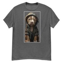 Hoodie Pit Bull Black Funny  t-shirt birthday gift tee - $15.84+