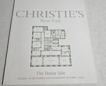 Christie&#39;s New York The House Sale September 30 and October 1, 2003 Auction - $19.98