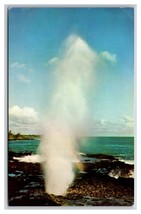 Spouting Horn Kauai Hawaii HI UNP Chrome Postcard Z1 - £2.29 GBP
