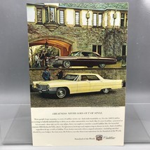 Vintage Magazine Ad Print Design Advertising Cadillac Automobiles - $33.61
