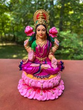 Lakshmi Maa Statue | Hindu Goddess Laxmi Amazing Handmade Statue Gift - $1,094.65 MXN