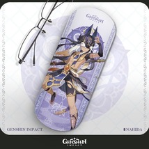 Genshin Impact Anime Cosplay Glasses Case Collection Gifts - £7.47 GBP