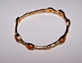 Avon Bejeweled Stackable Bangle Bracelet - Caramel - Nos! - $14.99