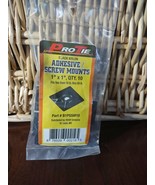 ProTie Adhesive Screw Mounts 1&quot; X 1&quot;-U Will Receive 1 pk of 10-New-SHIP ... - $374.05 MXN