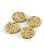 1/2&quot; Brown Self-Adhesive Cork Pads - 24 Pack/Order - €13,02 EUR