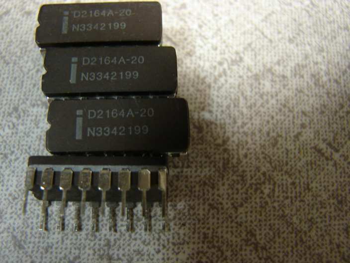 Intel D2164A-20 16-PIN Ceramic DIP lot of 4 excellent condition memory c... - $11.88