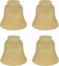 Aspen Creative 23109-4 Transitional Style Bell Shaped Antique Shade, 2-1/8&quot; - £41.55 GBP