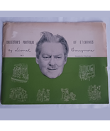 Collector&#39;s Portfolio of Etchings by Lionel Barrymore Reproduced in Tali... - £23.98 GBP