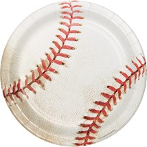 Creative Converting Baseball Dessert Plates, 24 ct - £18.43 GBP