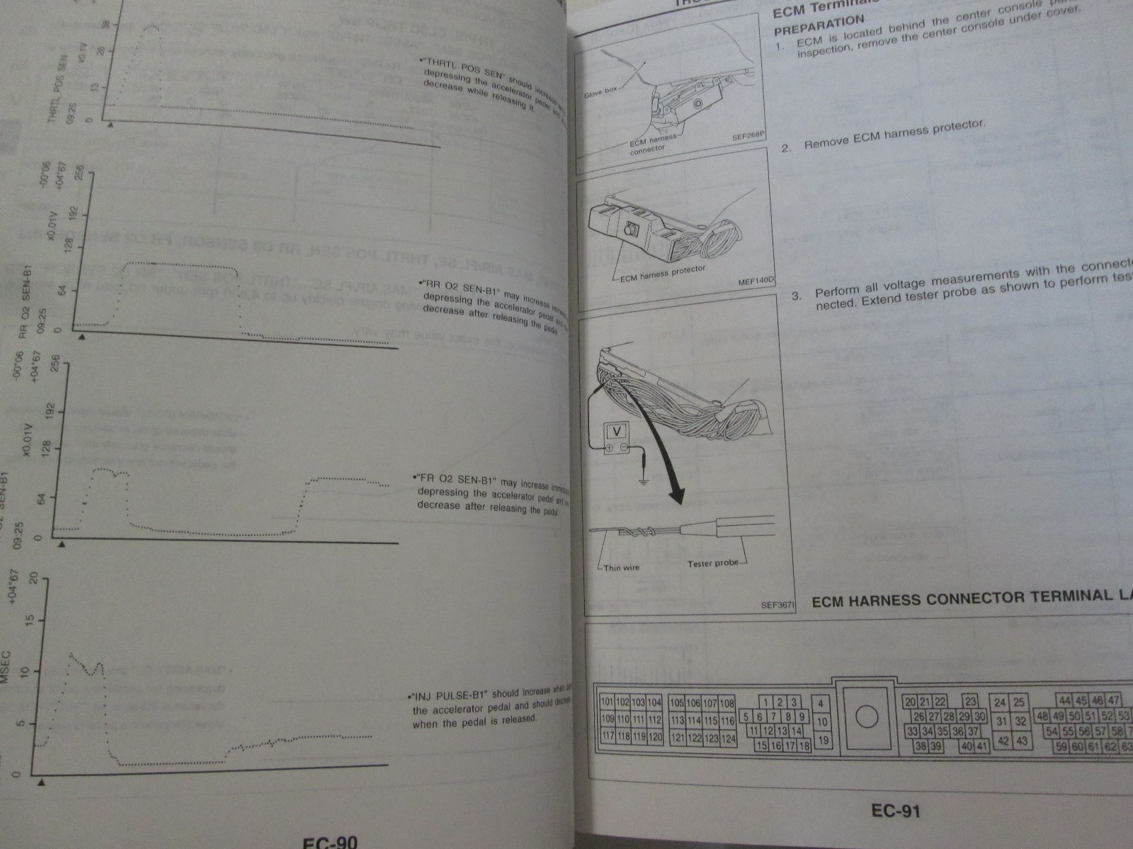 Manuale Di Servizio E Riparazione Per Nissan Maxima 1997 OEM Usato Libro 97 Item image 8
