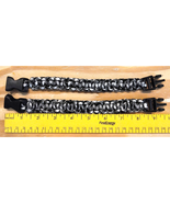 Multi Colored Paracord Hand-Woven Chinese Knot Bracelets Unisex Set of 2... - $9.46 CAD