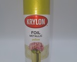 Krylon 6 Oz Premium Metallic Foil Yellow Spray Paint Model 1084 K0108400... - $19.39