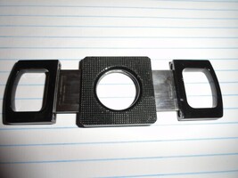 Stainless Steel and  Black Metal Plated Cigar cutter image 5