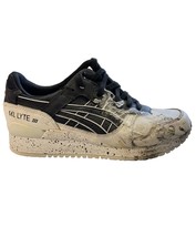 ASICS Mens Sneakers Gel-Lyte III OG Printed White Black Size AU 7.5 - £49.76 GBP