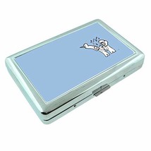 Costume Slap Em1 Hip Silver Cigarette Case Id Holder Metal Wallet 4&quot; X 2... - £6.35 GBP