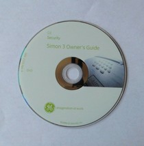GE ITI SIMON 3 SECURITY ALARM OWNER GUIDE SOFTWARE CD/DISK - $16.48