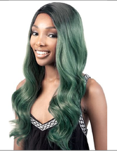 Oradell Motown Tress Brandy Hitemp Long Wavy Pages Wig W/ Side Bangs Ol 23&quot; - £22.11 GBP