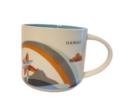 Starbucks Coffee 2017 You Are Here Collection HAWAII Ceramic Mug Cup YAH... - £14.49 GBP