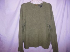 Ladies Tahari Olive Green Sweater XLarge - £10.35 GBP