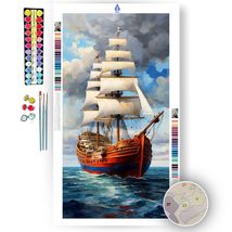 Sailing Through Artistry- Paint by Numbers Kit - £23.69 GBP+