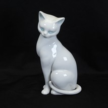 Vintage Otagiri Ceramic White Cat Figurine Japan OMC 8” - £50.70 GBP