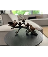 Bird Gathering on Branch – Bronze Sculpture. 29x19x19cm - €206,16 EUR
