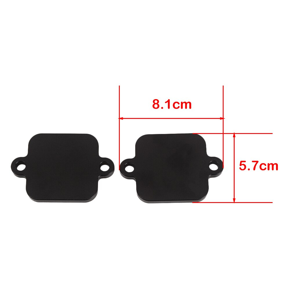 Primary image for For KAWASAKI ZX10R ZX-10R ZX6R Z900 2011-2014 Aluminium 2PCS Smog Block Off