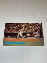 1977 BALTIMORE ORIOLES MLB BASEBALL PHOTO ALBUM Vintage - £7.89 GBP