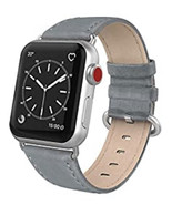 Leather Band Compatible for iWatch 38mm 40mm, Genuine Leather Replacemen... - $15.99