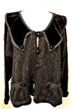 HOT KNOTS Knitted Cardigan/Jacket Sz~L/XL Multicolor - £23.96 GBP