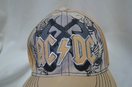 AC/DC Concept One Tie Dyed Fitted Baseball Hat Cap Adult Large  - £13.65 GBP