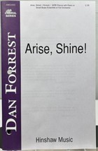 Arise, Shine by Dan Forrest SATB Chorus with Piano Sheet Music Hinshaw - £3.09 GBP